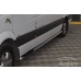 Пороги - трубы "Delux" для VW Crafter.